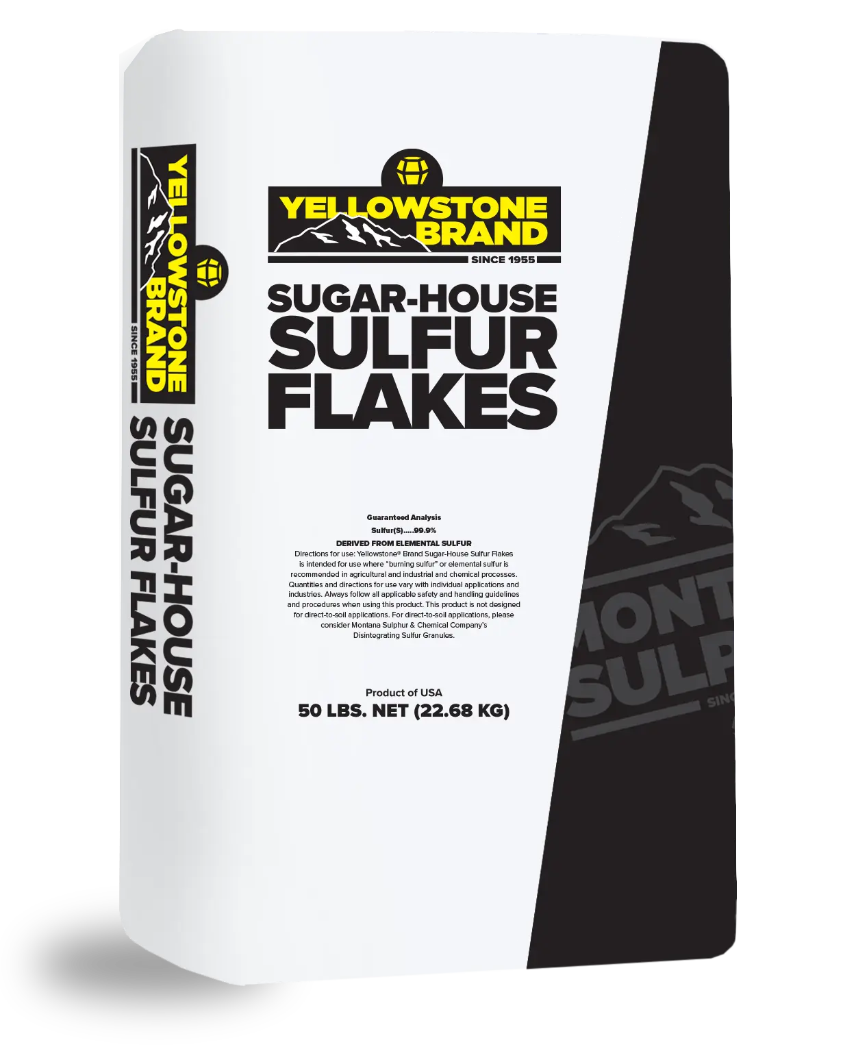 Montana Sulphur Sugar House Sulfur Flakes